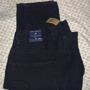 NWT! AEO Vintage Hi-Rise Denim size 6 regular